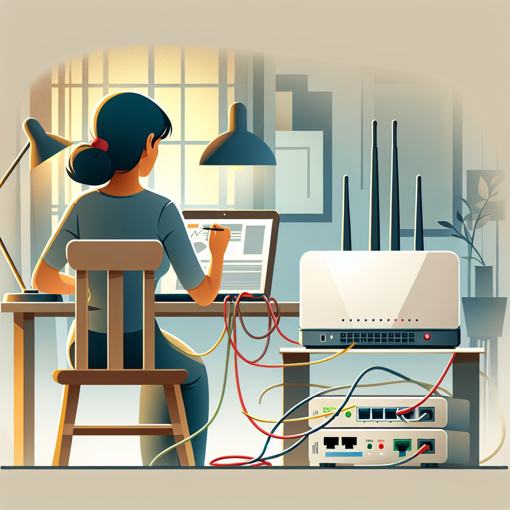 How do I set up a router for remote access?