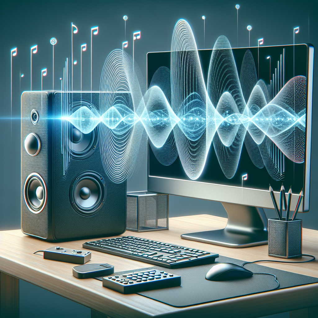 Why are some computer speakers designed with directional sound technology?