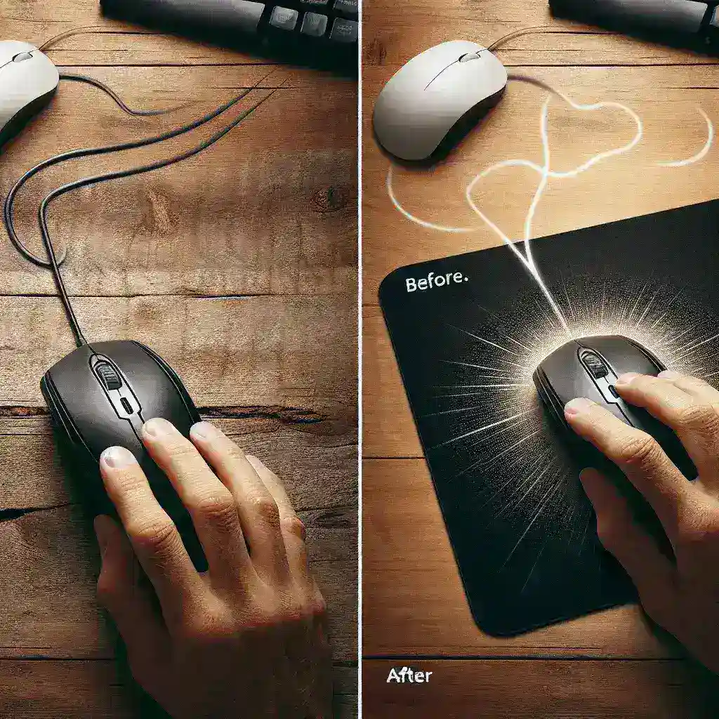 Do Mouse Pads Improve Tracking Accuracy?